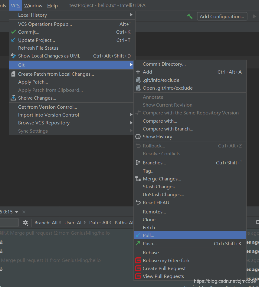 如何用idea+gitee來團隊合作開發(fā)項目的教程