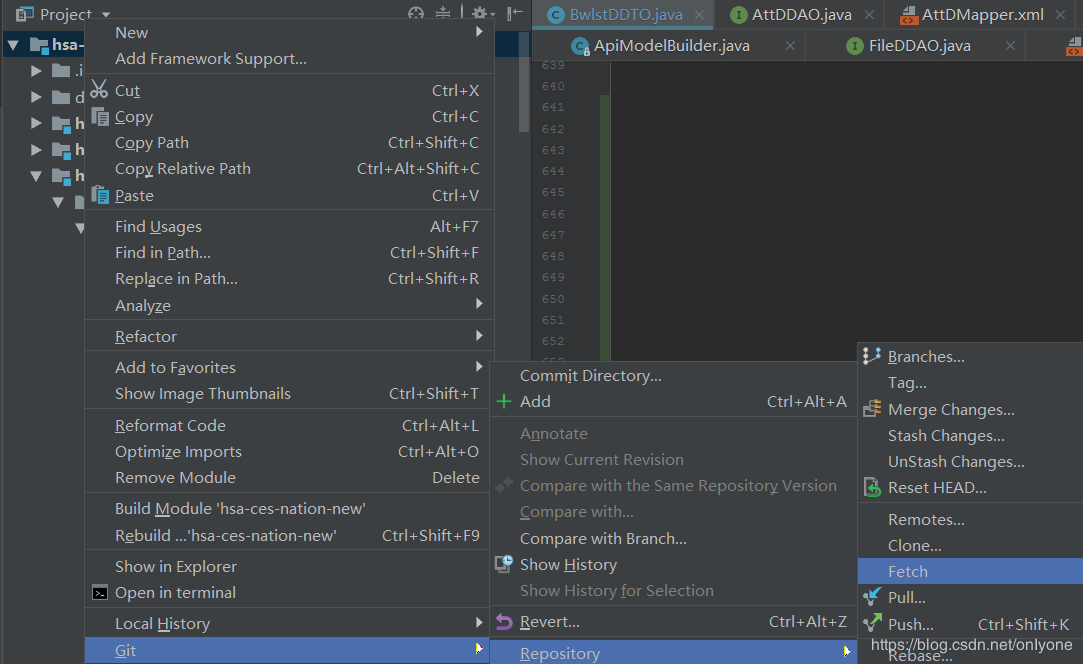 IDEA怎么切換Git分支的實現方法