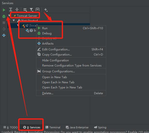 Idea部署tomcat服務實現(xiàn)過程圖解