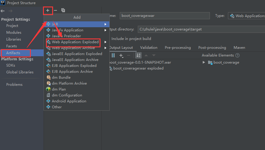 Idea部署tomcat服務實現(xiàn)過程圖解