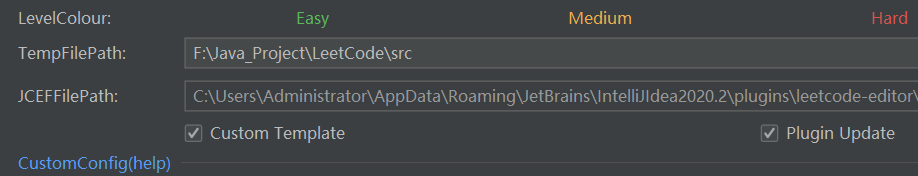 有關IntelliJ IDEA中LeetCode插件配置問題