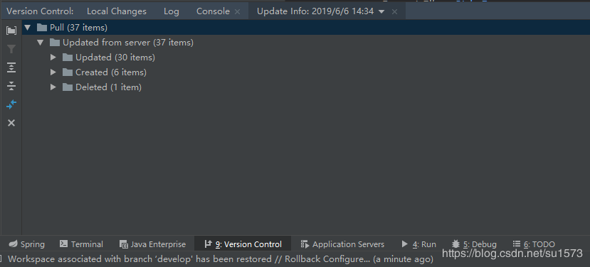 idea+git合并分支解決沖突及詳解步驟