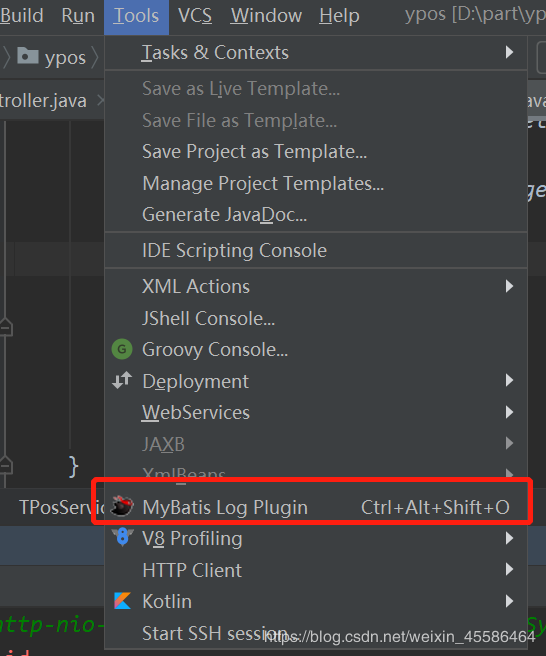 在IDEA中安裝MyBatis Log Plugin插件,執(zhí)行mybatis的sql語(yǔ)句(推薦)