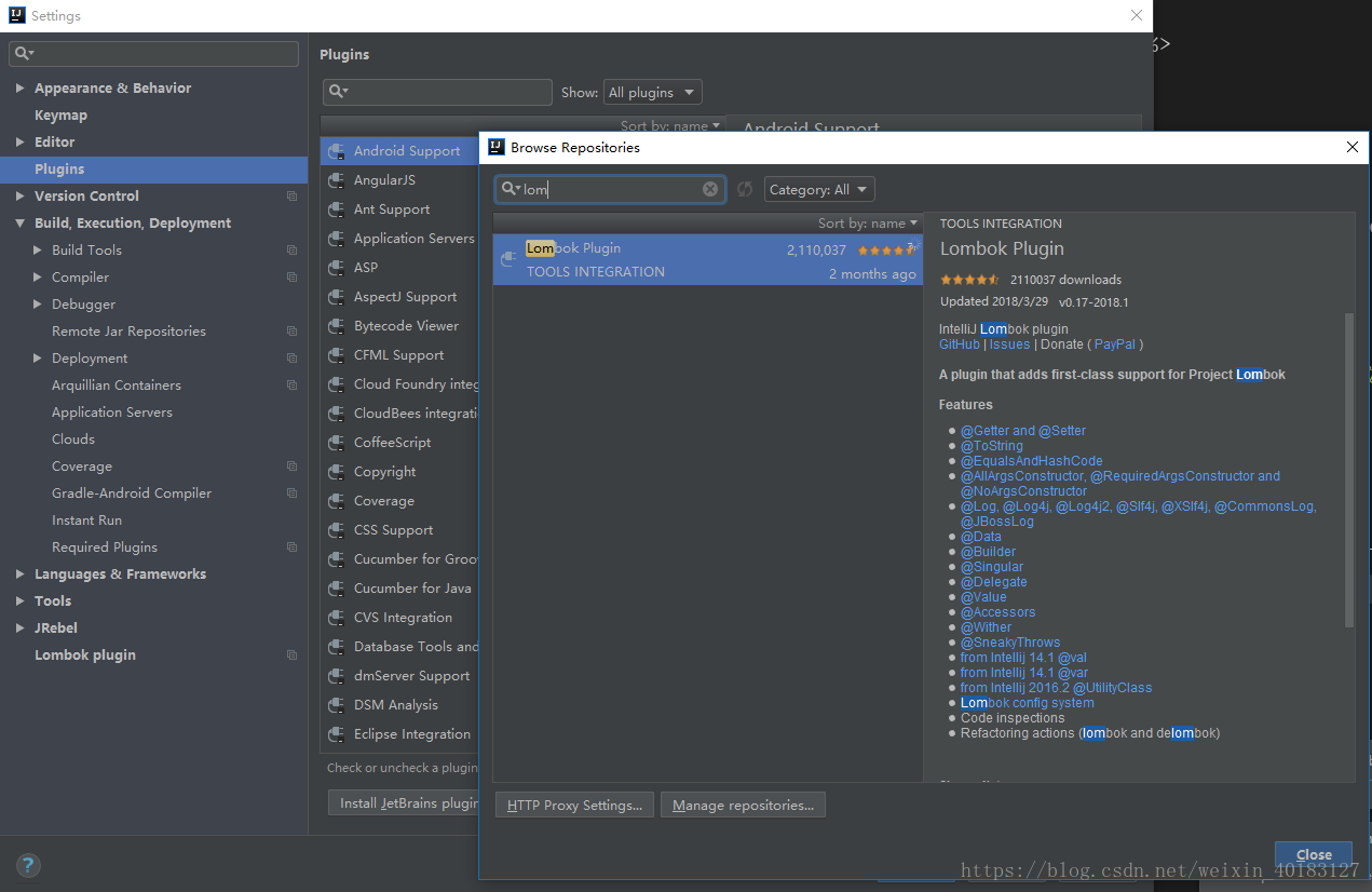 IDEA安裝lombok插件設置Enable Annotation Processing后編譯依然報錯解決方法