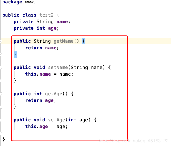 IntelliJ IDEA快速創(chuàng)建getter和setter方法