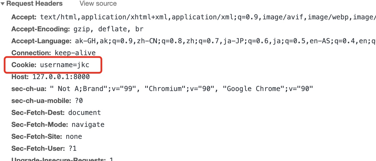 Django操作cookie的實現(xiàn)