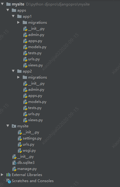 Django多個app urls配置代碼實例