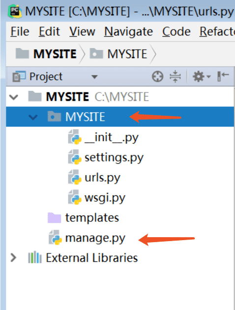 Django項目創建及管理實現流程詳解
