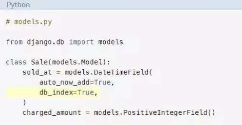 Django如何在不停機的情況下創建索引