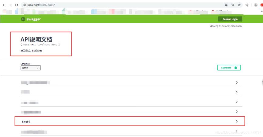 淺談django框架集成swagger以及自定義參數問題