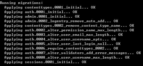 解決Django no such table: django_session的問題