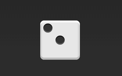 如圖的flex骰子布局是怎么實現的？