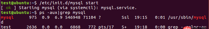 linux - mysql這樣算啟動(dòng)了嗎？