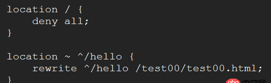 不解的nginx rewrite規則