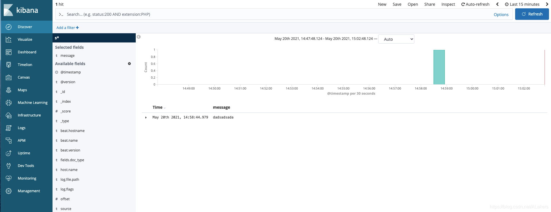 基于Docker搭建ELK 日志系統的方法
