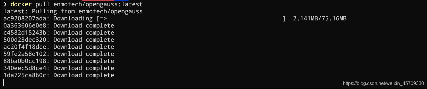 docker配置openGauss數(shù)據(jù)庫的方法詳解