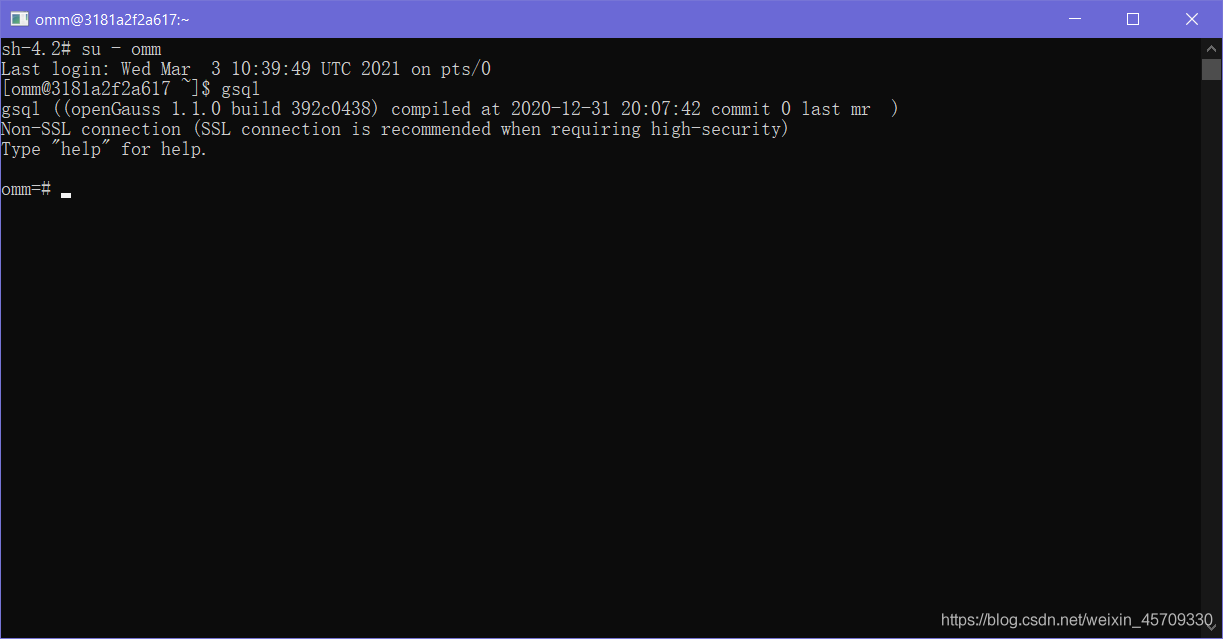 docker配置openGauss數(shù)據(jù)庫的方法詳解