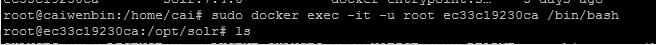 docker用root進入容器的操作
