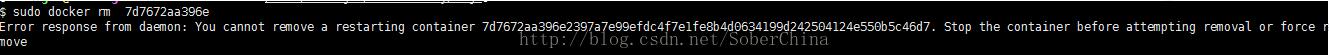 docker 移除掉運(yùn)行不正常的container操作