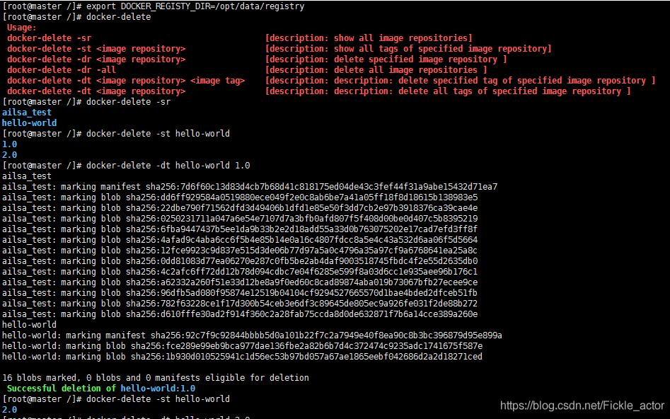 docker鏡像完全卸載的操作步驟