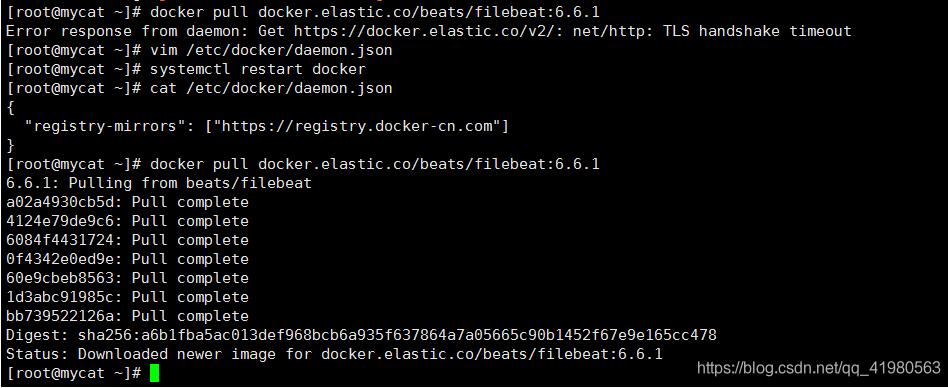 docker pull拉取超時(shí)的解決方案