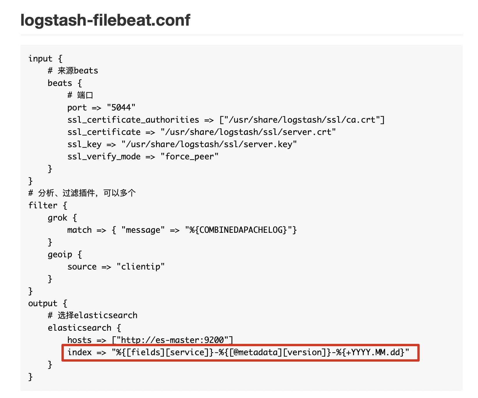 Docker Compose一鍵ELK部署的方法實現