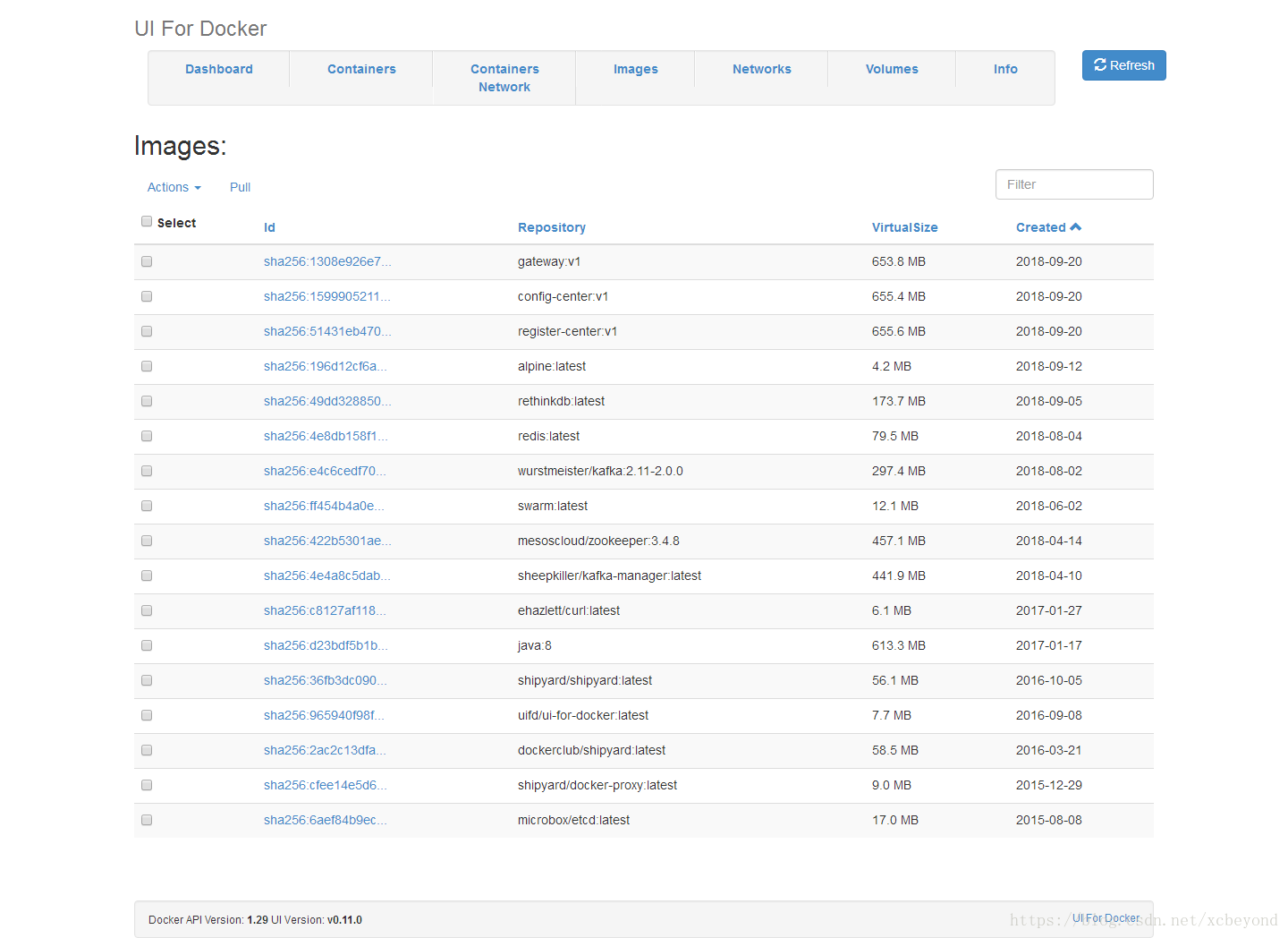 Docker可視化管理工具DockerUI的使用