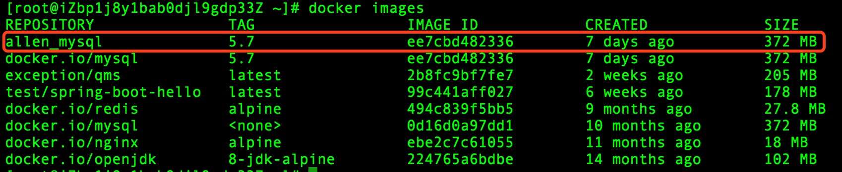 Docker 查看鏡像信息的方法