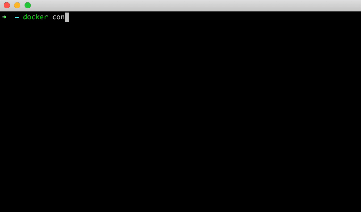 Docker 命令自動補全的實現(xiàn)