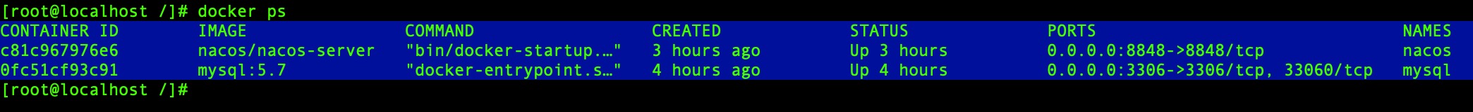 docker 安裝nacos并配置數據庫的教程詳解