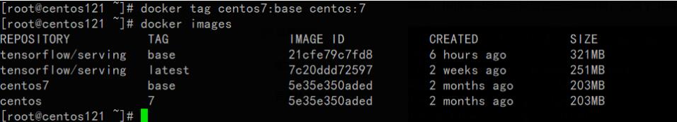 docker實(shí)現(xiàn)重新打tag并刪除原tag的鏡像