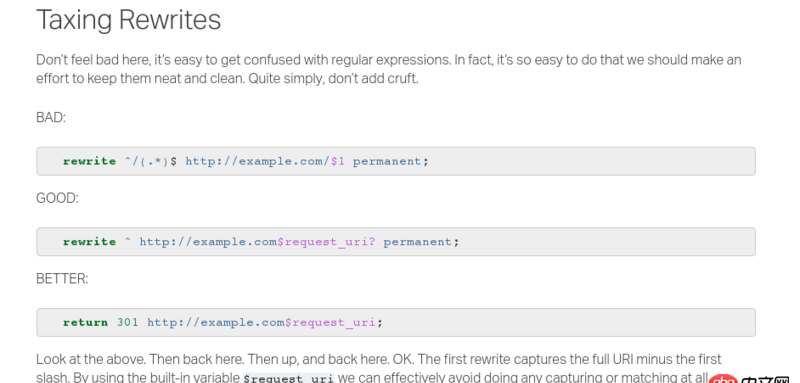 Nginx return rewrite在永久重定向上的區(qū)別