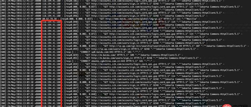 access_log - nginx 異常訪問日志