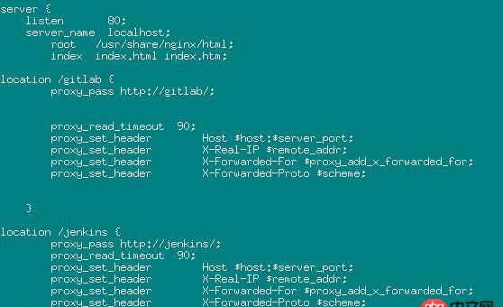 nginx反向代理 使用多個location url 匹配到不同主機的不同服務,出現404問題