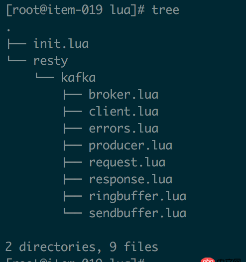 nginx - 如何將lua目錄下的文件(`kafka/*`)全部引入環境里面?