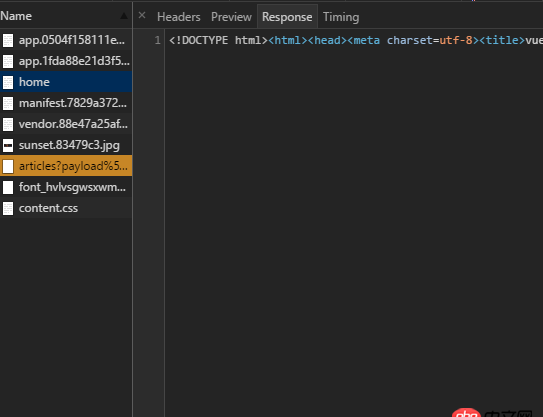 項目打包上傳配置完nginx后無法返回json數據