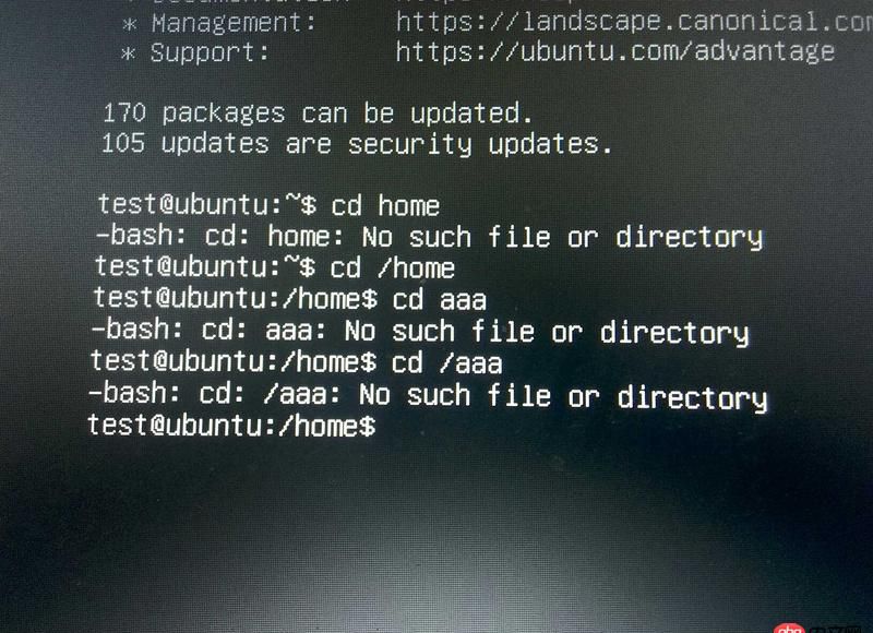 linux - 為什么用cd命令進入不了這個文件夾?