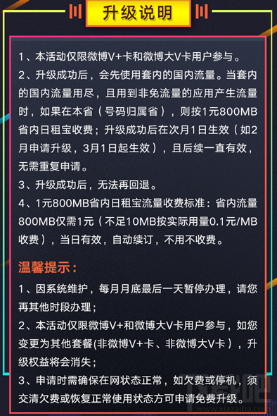 微博微卡日租寶套餐怎么申請？