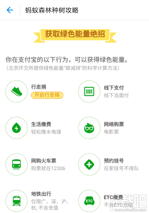 支付寶種樹怎么收集能量?支付寶種樹收集能量方法