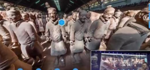 手機百度參觀兵馬俑怎么樣?手機百度怎么向兵馬俑提問?