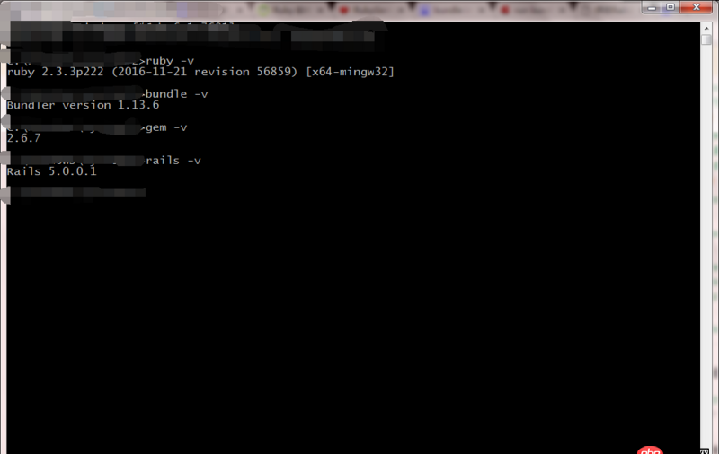 ruby-on-rails - 對ruby感興趣,打算學習一下,結果剛開始就遇到了問題。。。
