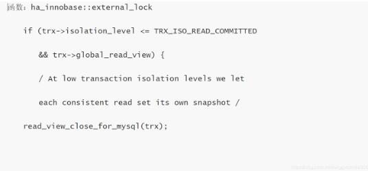 Mysql隔離性之Read View的用法說明