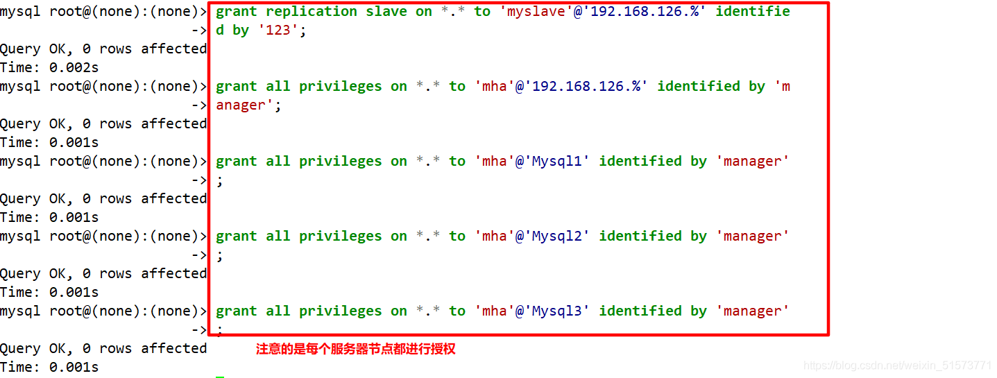 MySQL之MHA高可用配置及故障切換實現詳細部署步驟