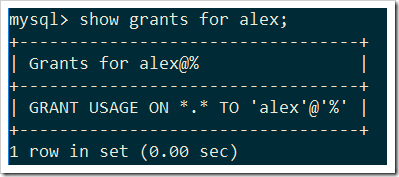 mysql用戶權(quán)限管理實(shí)例分析
