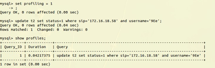 對mysql語句的性能分析與優化
