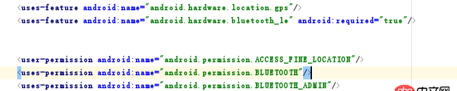 bluetooth - Android BLE官方例程運行報錯(android6.0.1)