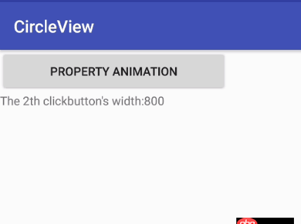 android - 對button的width屬性做屬性動畫時出錯