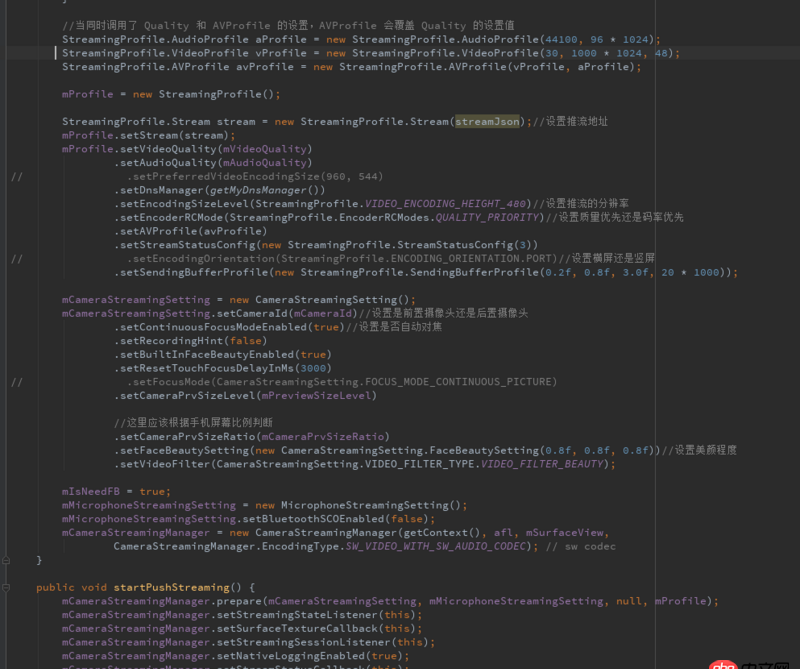 android - 添加七牛直播sdk,在一加手機上總提示打開照相機失敗
