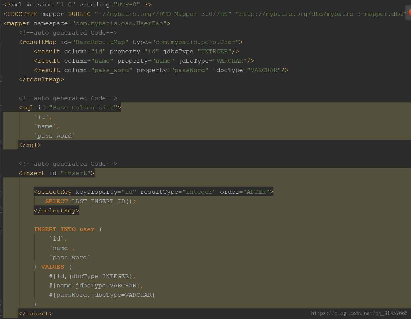 Mybatis 中Mapper使用package方式配置報錯的解決方案