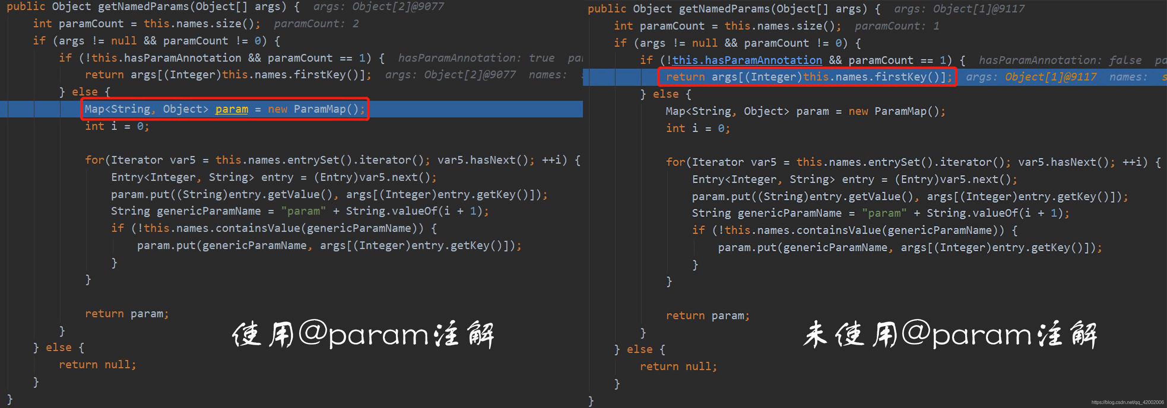 解決Mybatis的@Param()注解導(dǎo)致分頁(yè)失效的問(wèn)題